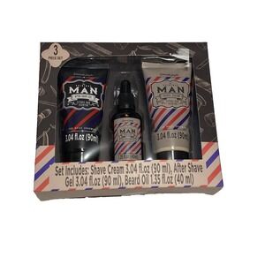 smooth style mens grooming shave gift set kit after gel cream and beard oil